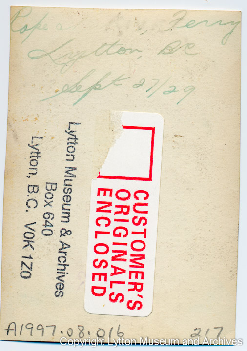 Archives Number 0217_back