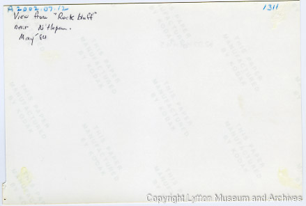 Archives Number 1311_back