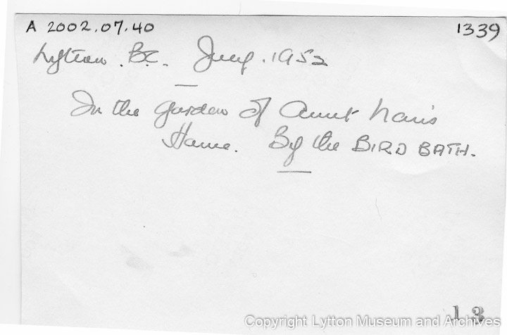 Archives Number 1339_back